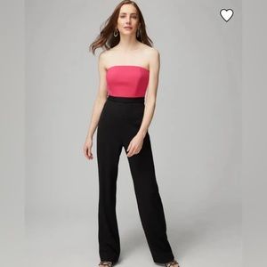 White house, black market jumpsuit. New